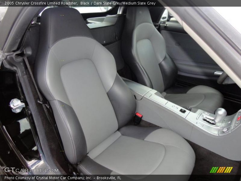 Black / Dark Slate Grey/Medium Slate Grey 2005 Chrysler Crossfire Limited Roadster
