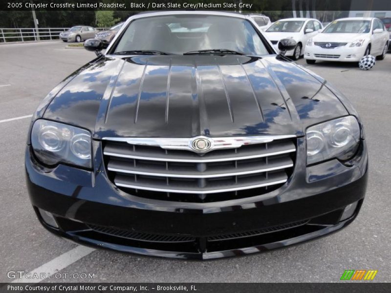 Black / Dark Slate Grey/Medium Slate Grey 2005 Chrysler Crossfire Limited Roadster