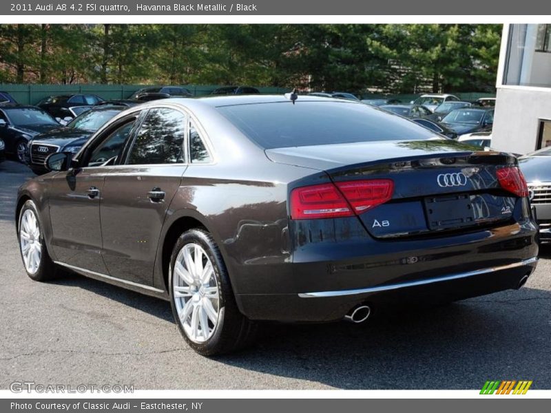 Havanna Black Metallic / Black 2011 Audi A8 4.2 FSI quattro