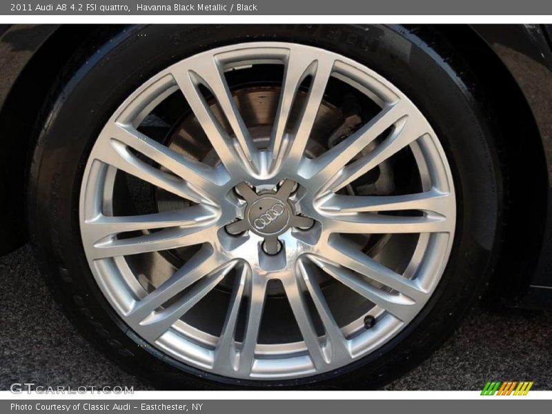 Havanna Black Metallic / Black 2011 Audi A8 4.2 FSI quattro