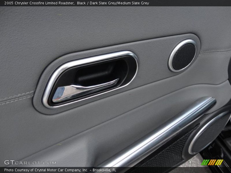 Black / Dark Slate Grey/Medium Slate Grey 2005 Chrysler Crossfire Limited Roadster