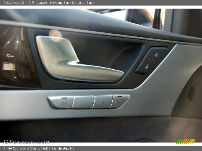 Havanna Black Metallic / Black 2011 Audi A8 4.2 FSI quattro