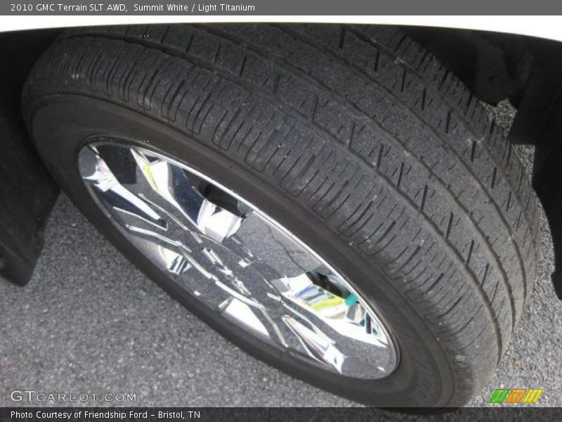 Summit White / Light Titanium 2010 GMC Terrain SLT AWD