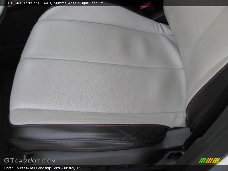 Summit White / Light Titanium 2010 GMC Terrain SLT AWD