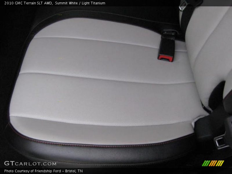Summit White / Light Titanium 2010 GMC Terrain SLT AWD