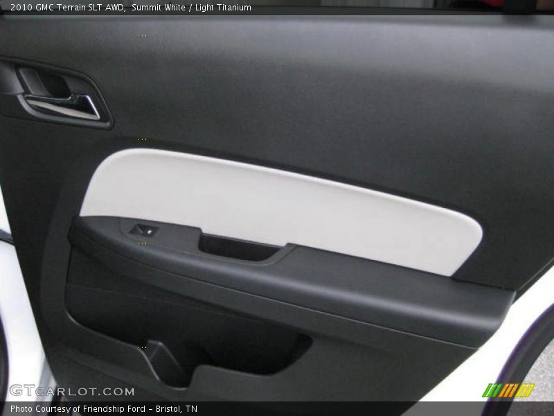 Summit White / Light Titanium 2010 GMC Terrain SLT AWD