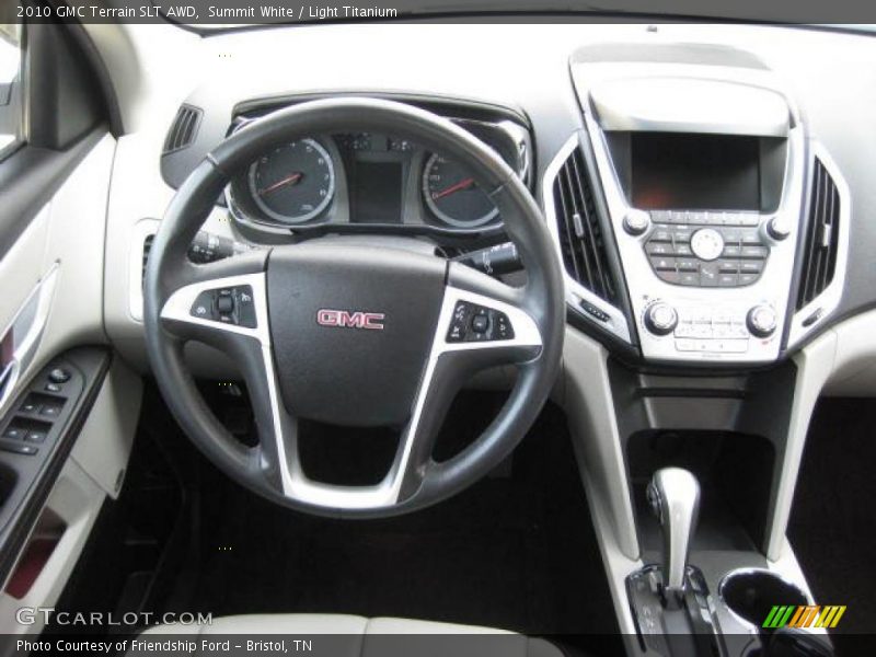 Dashboard of 2010 Terrain SLT AWD