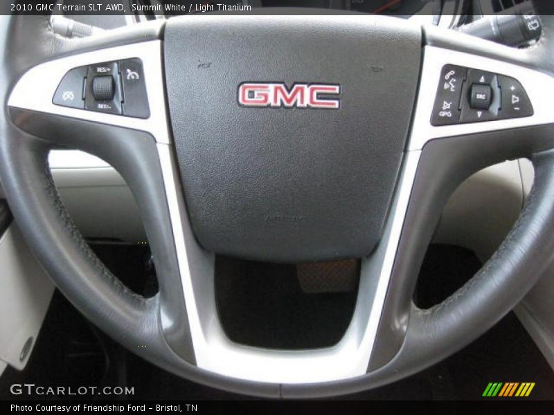 Summit White / Light Titanium 2010 GMC Terrain SLT AWD