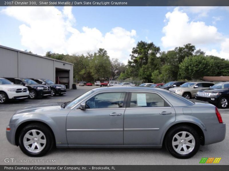 Silver Steel Metallic / Dark Slate Gray/Light Graystone 2007 Chrysler 300