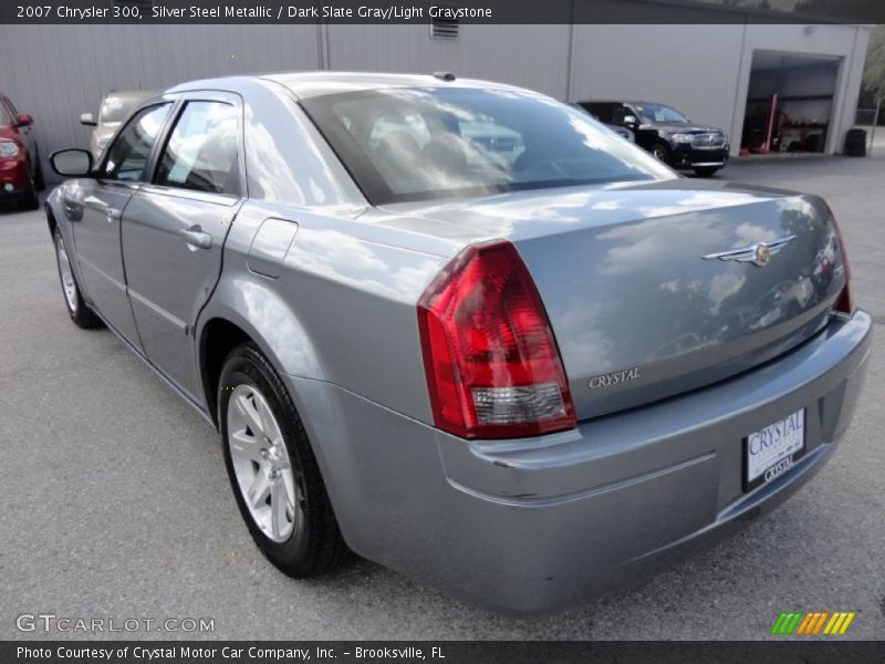 Silver Steel Metallic / Dark Slate Gray/Light Graystone 2007 Chrysler 300