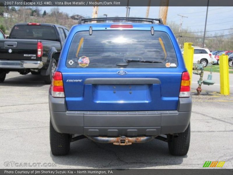 Vista Blue Metallic / Medium/Dark Flint 2007 Ford Escape XLS 4WD