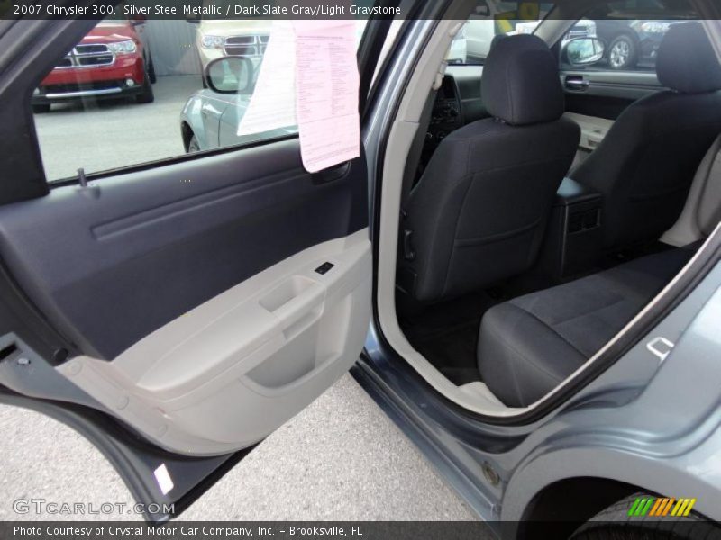Silver Steel Metallic / Dark Slate Gray/Light Graystone 2007 Chrysler 300