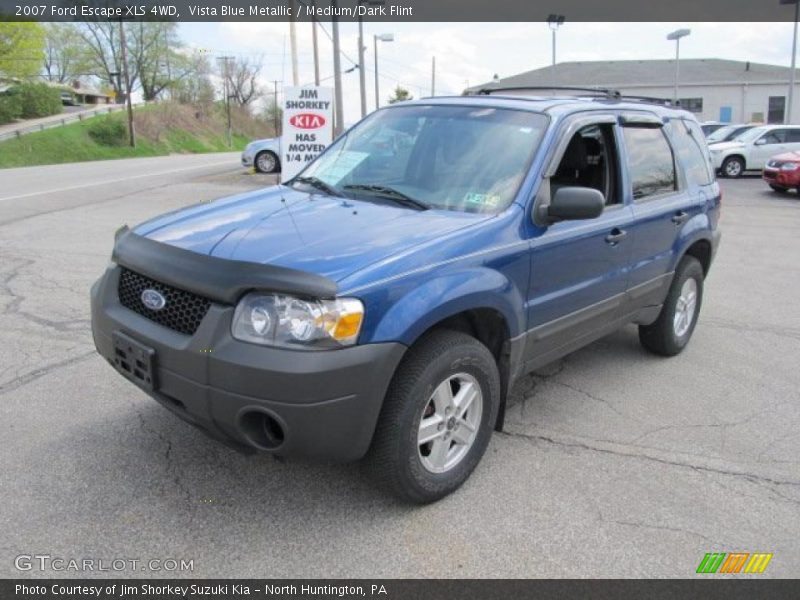Vista Blue Metallic / Medium/Dark Flint 2007 Ford Escape XLS 4WD