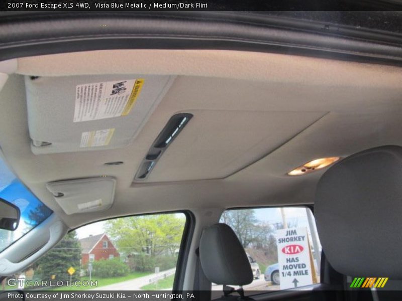 Vista Blue Metallic / Medium/Dark Flint 2007 Ford Escape XLS 4WD