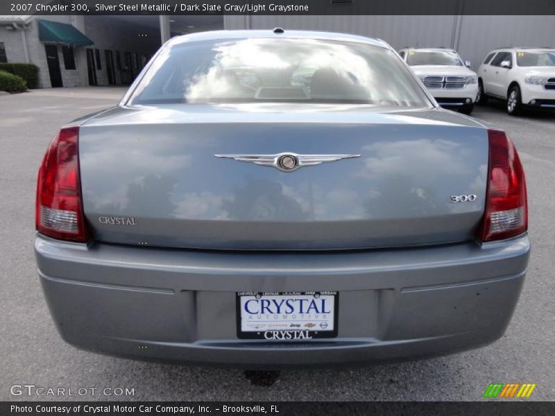 Silver Steel Metallic / Dark Slate Gray/Light Graystone 2007 Chrysler 300