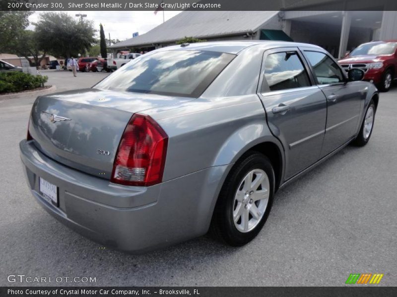 Silver Steel Metallic / Dark Slate Gray/Light Graystone 2007 Chrysler 300