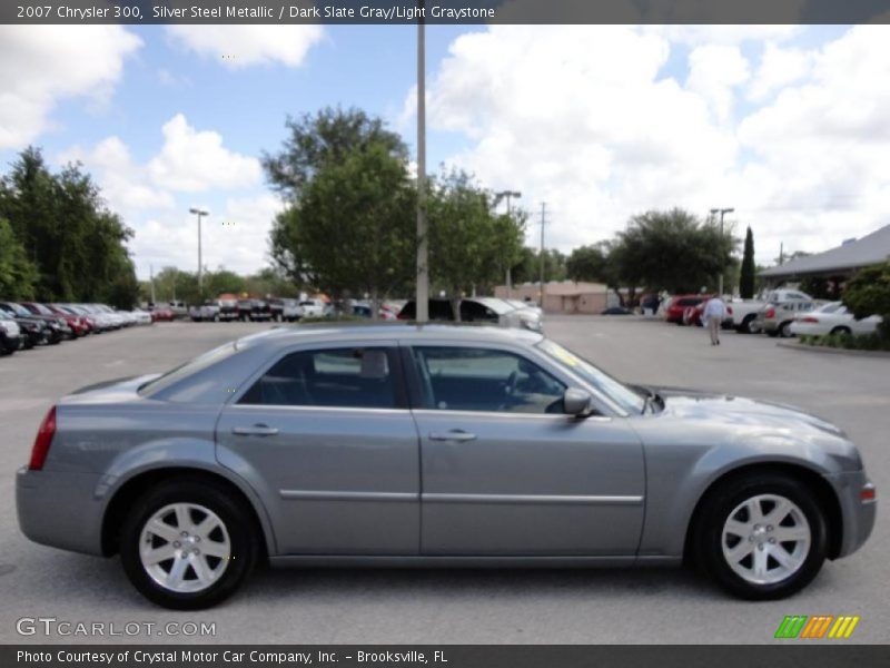 Silver Steel Metallic / Dark Slate Gray/Light Graystone 2007 Chrysler 300