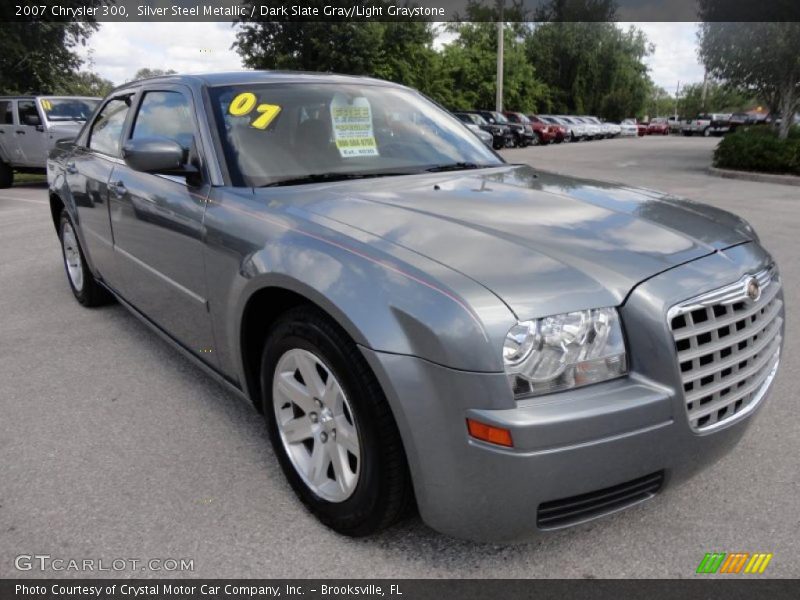 Silver Steel Metallic / Dark Slate Gray/Light Graystone 2007 Chrysler 300