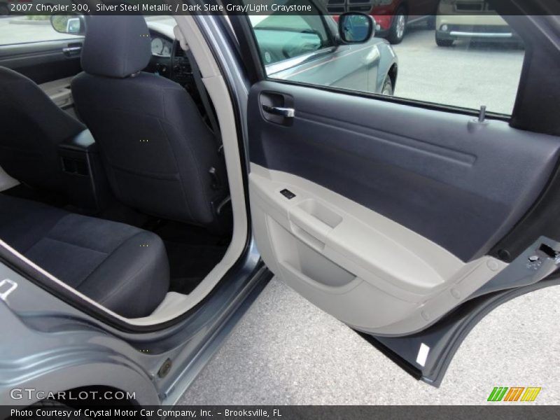 Silver Steel Metallic / Dark Slate Gray/Light Graystone 2007 Chrysler 300