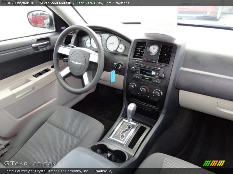 Silver Steel Metallic / Dark Slate Gray/Light Graystone 2007 Chrysler 300