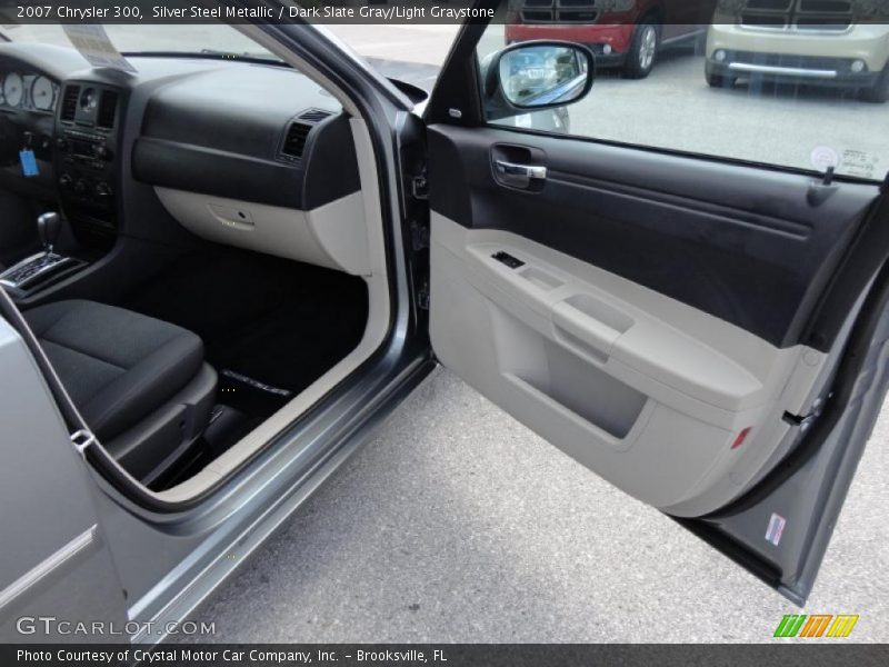 Silver Steel Metallic / Dark Slate Gray/Light Graystone 2007 Chrysler 300