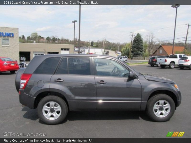 Slate Gray Metallic / Black 2011 Suzuki Grand Vitara Premium 4x4