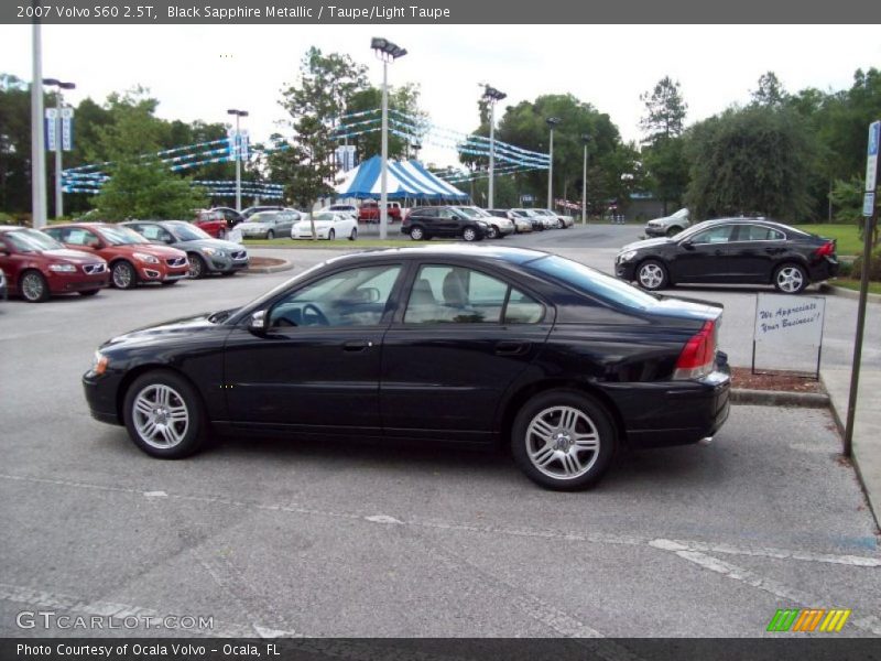 Black Sapphire Metallic / Taupe/Light Taupe 2007 Volvo S60 2.5T