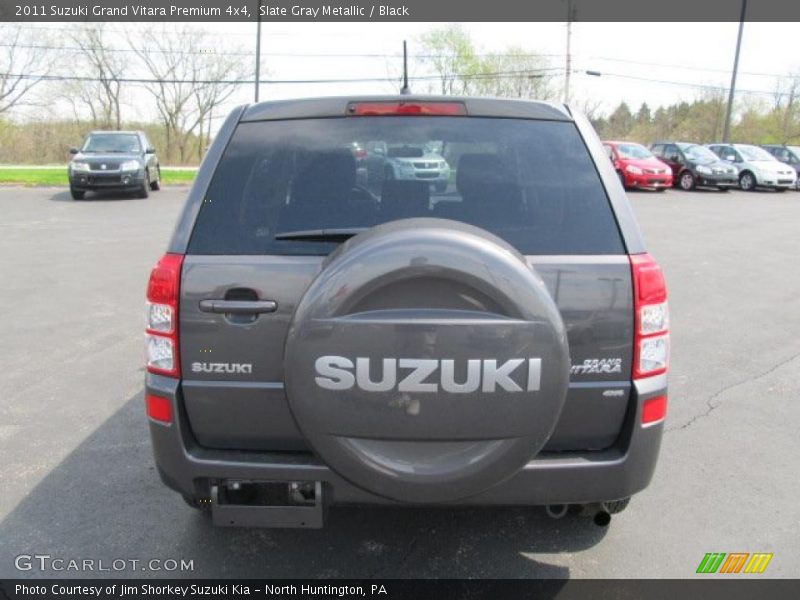 Slate Gray Metallic / Black 2011 Suzuki Grand Vitara Premium 4x4
