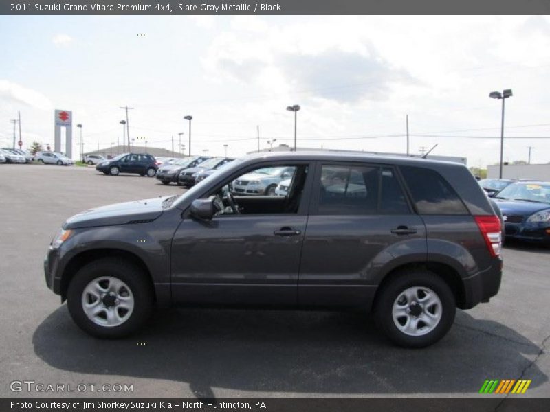 Slate Gray Metallic / Black 2011 Suzuki Grand Vitara Premium 4x4