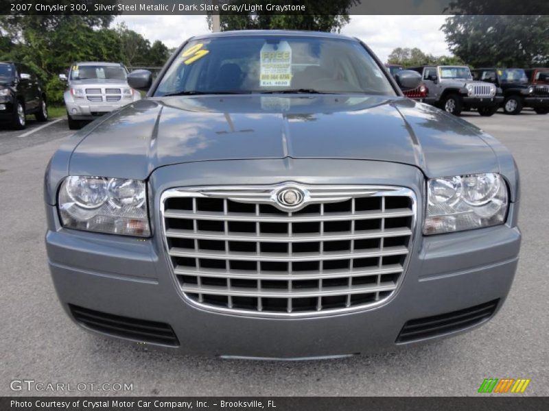 Silver Steel Metallic / Dark Slate Gray/Light Graystone 2007 Chrysler 300