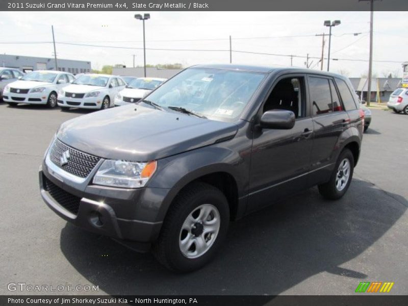 Slate Gray Metallic / Black 2011 Suzuki Grand Vitara Premium 4x4