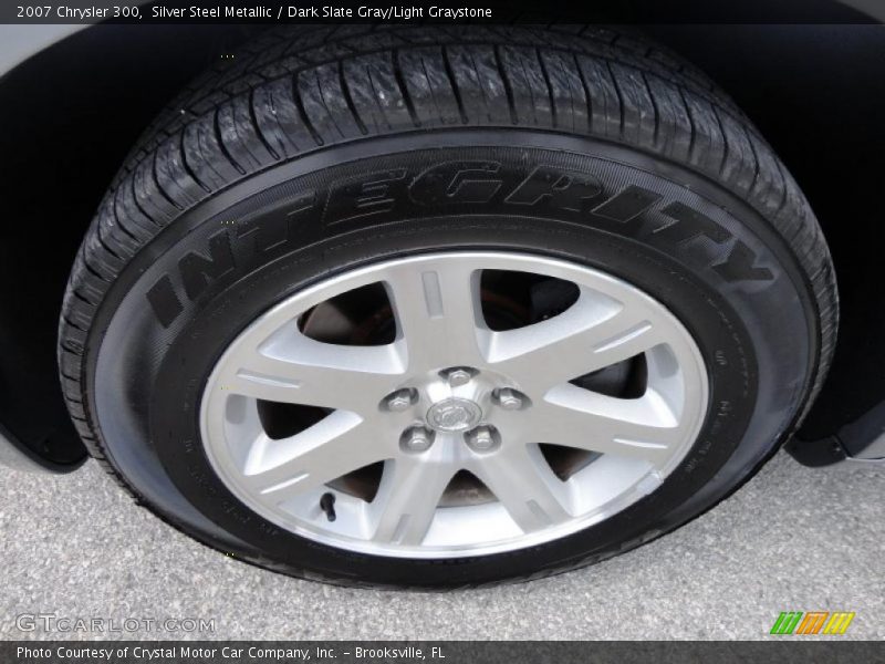 Silver Steel Metallic / Dark Slate Gray/Light Graystone 2007 Chrysler 300