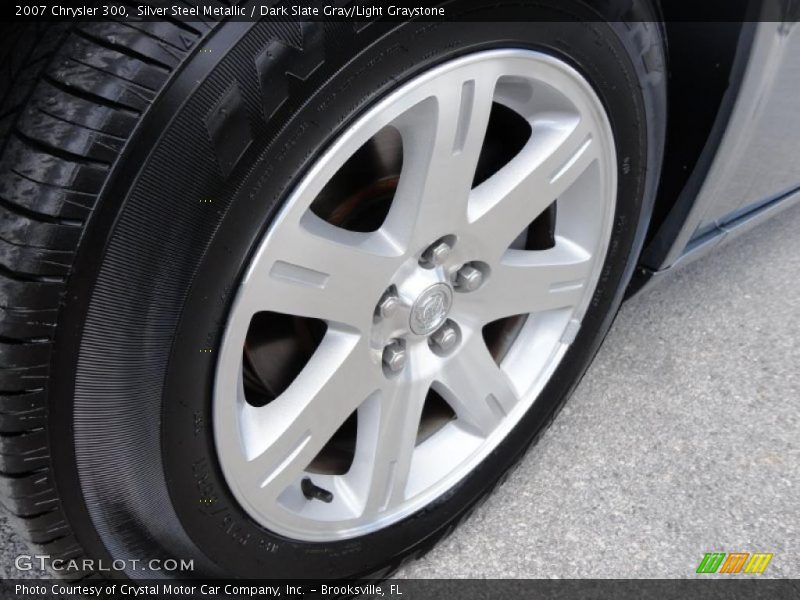 Silver Steel Metallic / Dark Slate Gray/Light Graystone 2007 Chrysler 300