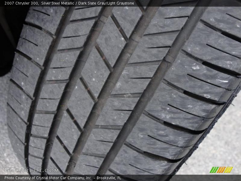 Silver Steel Metallic / Dark Slate Gray/Light Graystone 2007 Chrysler 300
