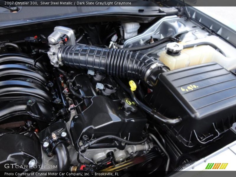 Silver Steel Metallic / Dark Slate Gray/Light Graystone 2007 Chrysler 300