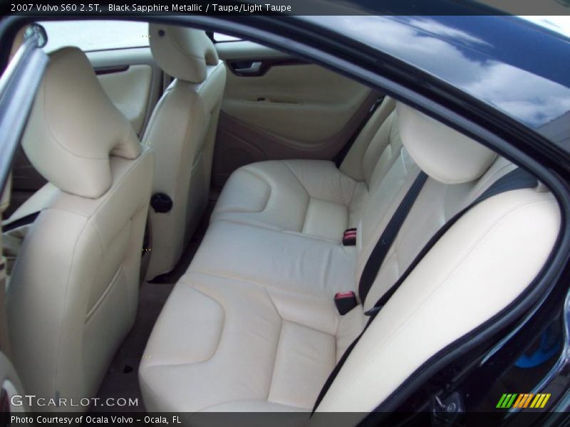Black Sapphire Metallic / Taupe/Light Taupe 2007 Volvo S60 2.5T
