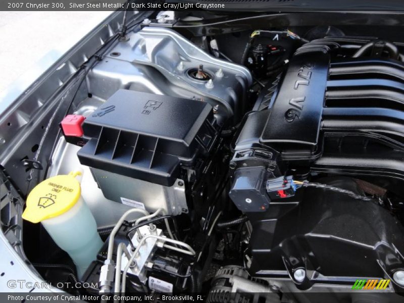 Silver Steel Metallic / Dark Slate Gray/Light Graystone 2007 Chrysler 300