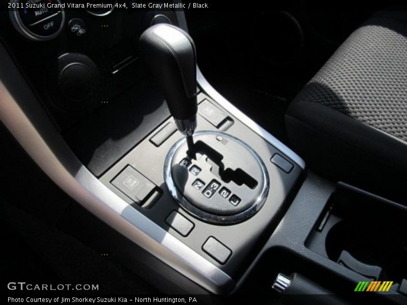 Slate Gray Metallic / Black 2011 Suzuki Grand Vitara Premium 4x4
