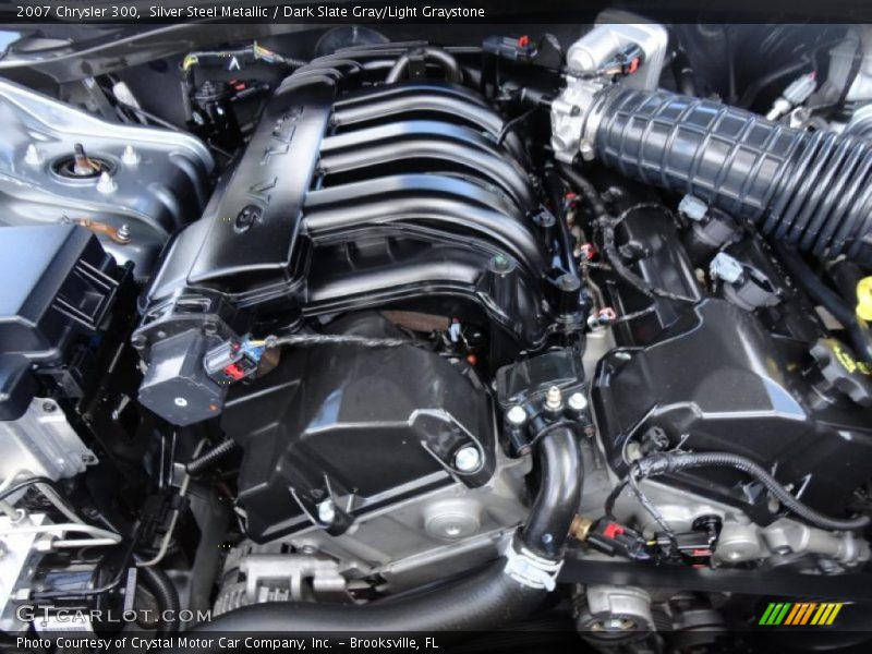 Silver Steel Metallic / Dark Slate Gray/Light Graystone 2007 Chrysler 300