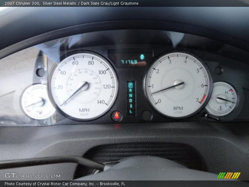 Silver Steel Metallic / Dark Slate Gray/Light Graystone 2007 Chrysler 300