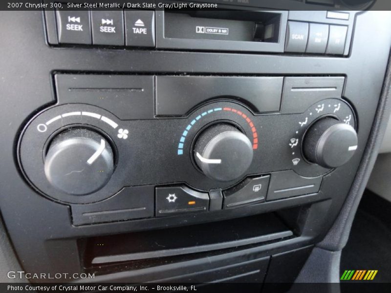 Silver Steel Metallic / Dark Slate Gray/Light Graystone 2007 Chrysler 300