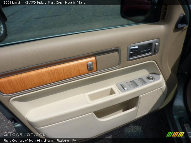 Door Panel of 2008 MKZ AWD Sedan