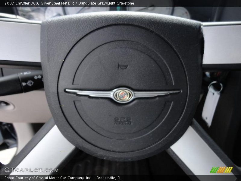 Silver Steel Metallic / Dark Slate Gray/Light Graystone 2007 Chrysler 300