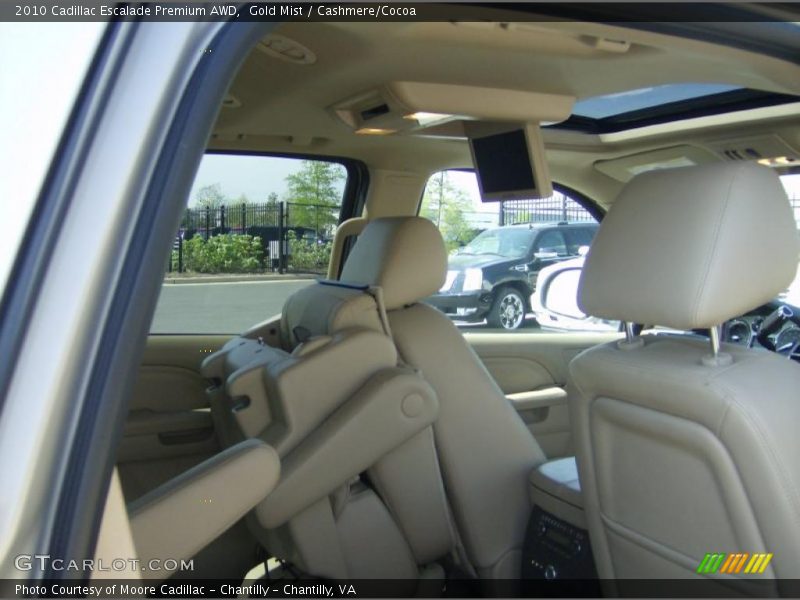 Gold Mist / Cashmere/Cocoa 2010 Cadillac Escalade Premium AWD