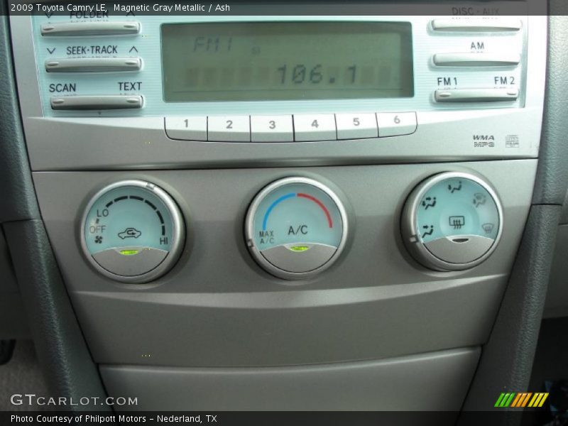 Magnetic Gray Metallic / Ash 2009 Toyota Camry LE