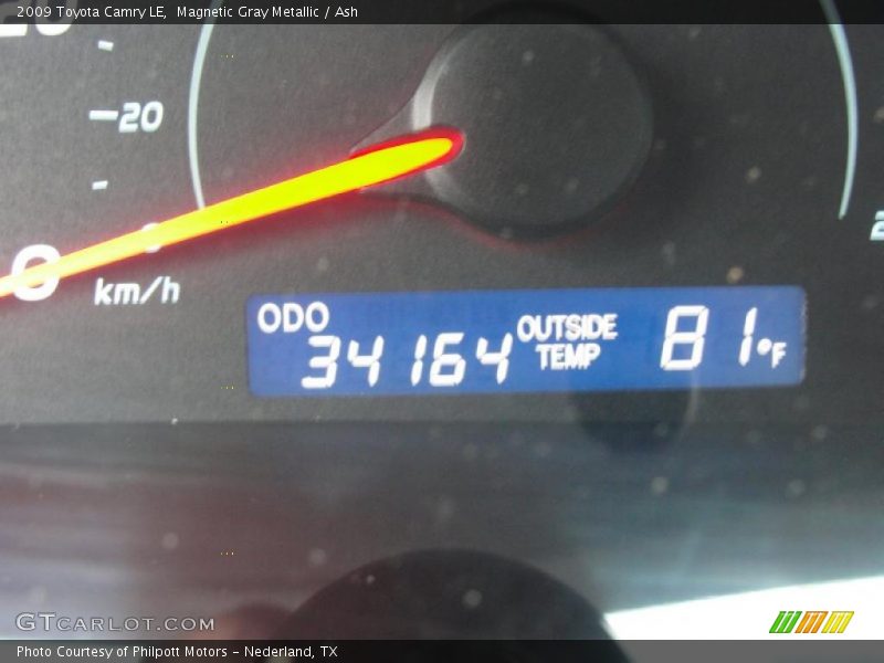 Magnetic Gray Metallic / Ash 2009 Toyota Camry LE
