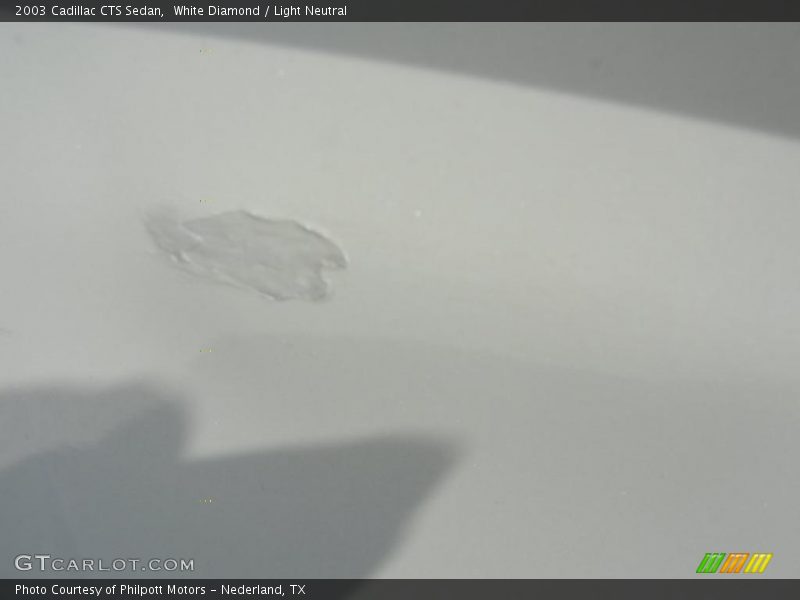 White Diamond / Light Neutral 2003 Cadillac CTS Sedan