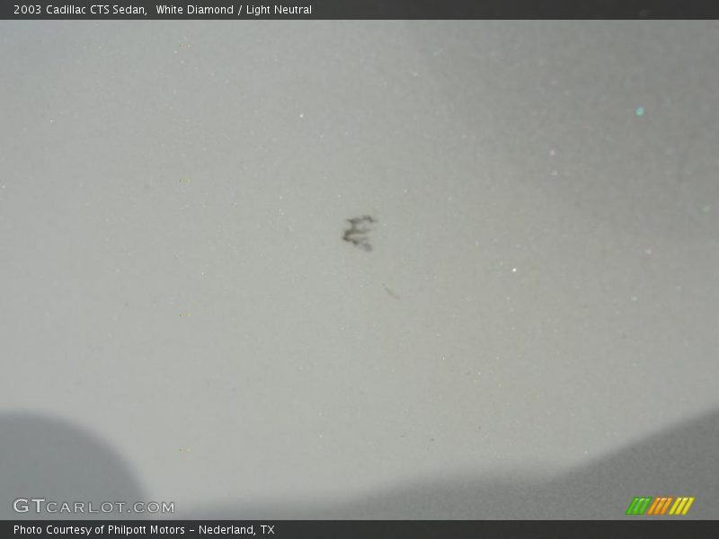 White Diamond / Light Neutral 2003 Cadillac CTS Sedan
