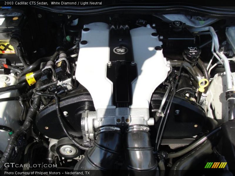 White Diamond / Light Neutral 2003 Cadillac CTS Sedan
