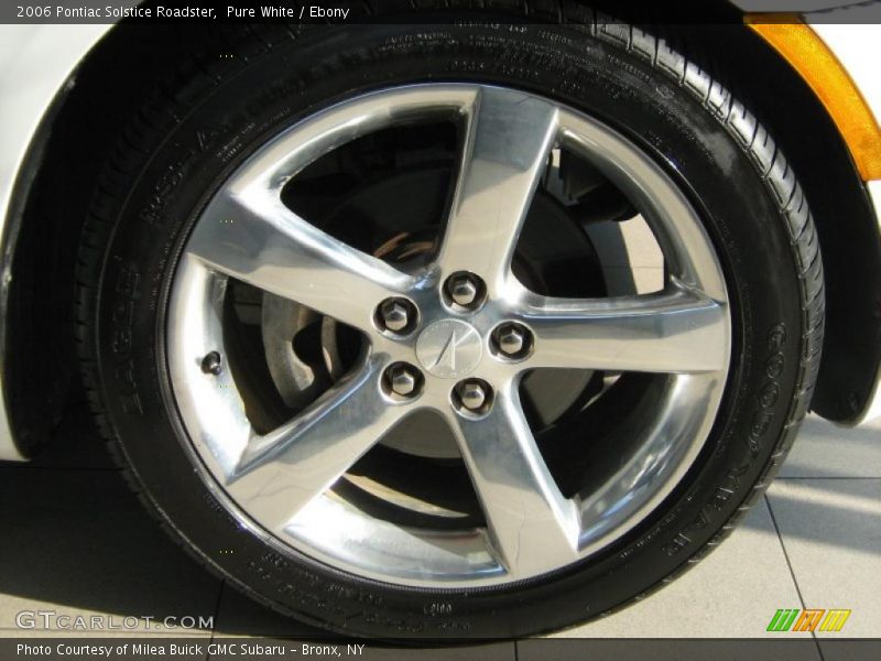 Pure White / Ebony 2006 Pontiac Solstice Roadster